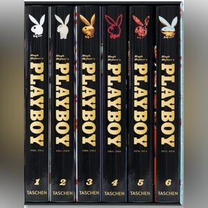 NEW TASCHEN HUGH HEFNER’S PLAYBOY 1926-1979 SET OF 6 volumes RARE COLLECTIBLE